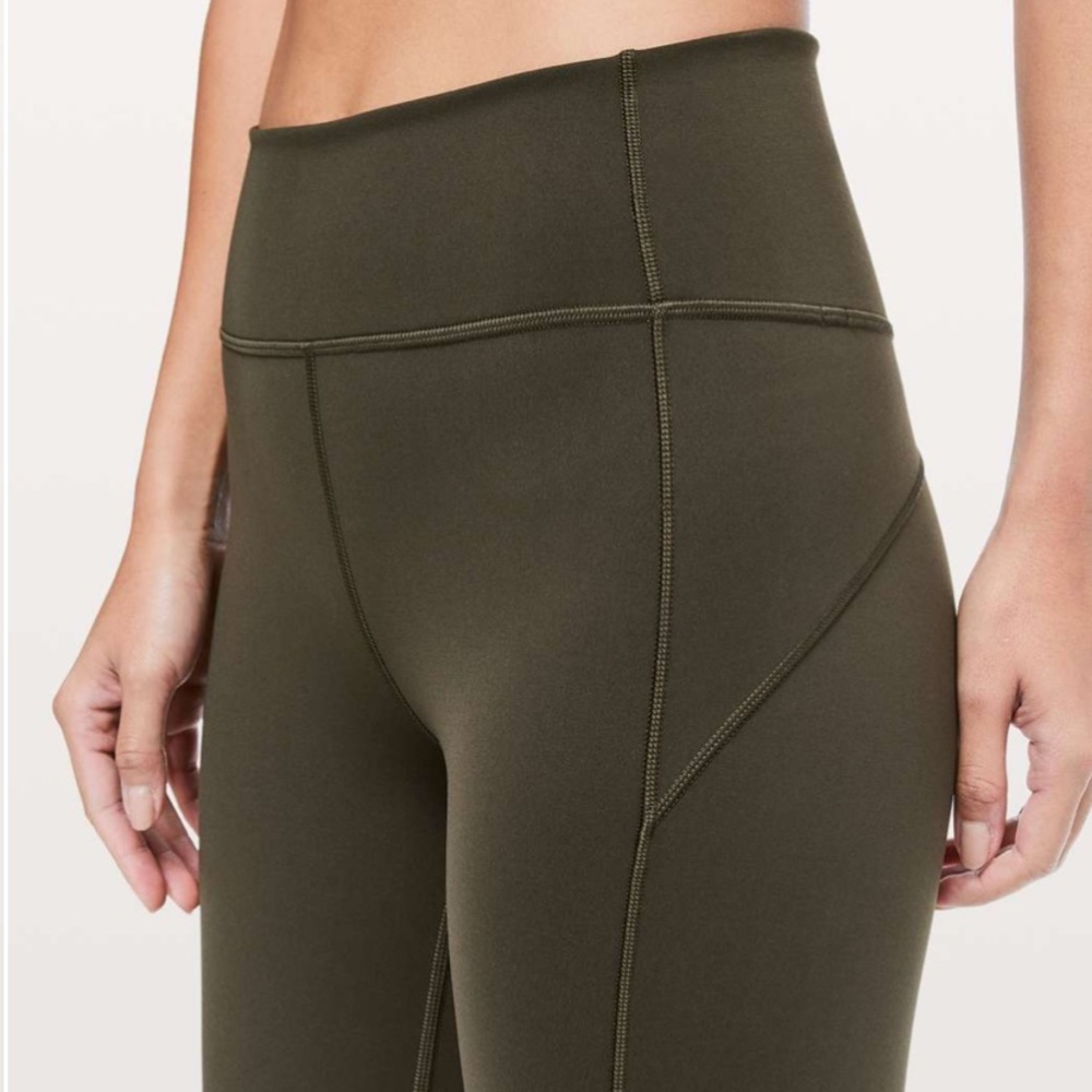 Original In Movement Crop - Dark Olive - 23 Inch